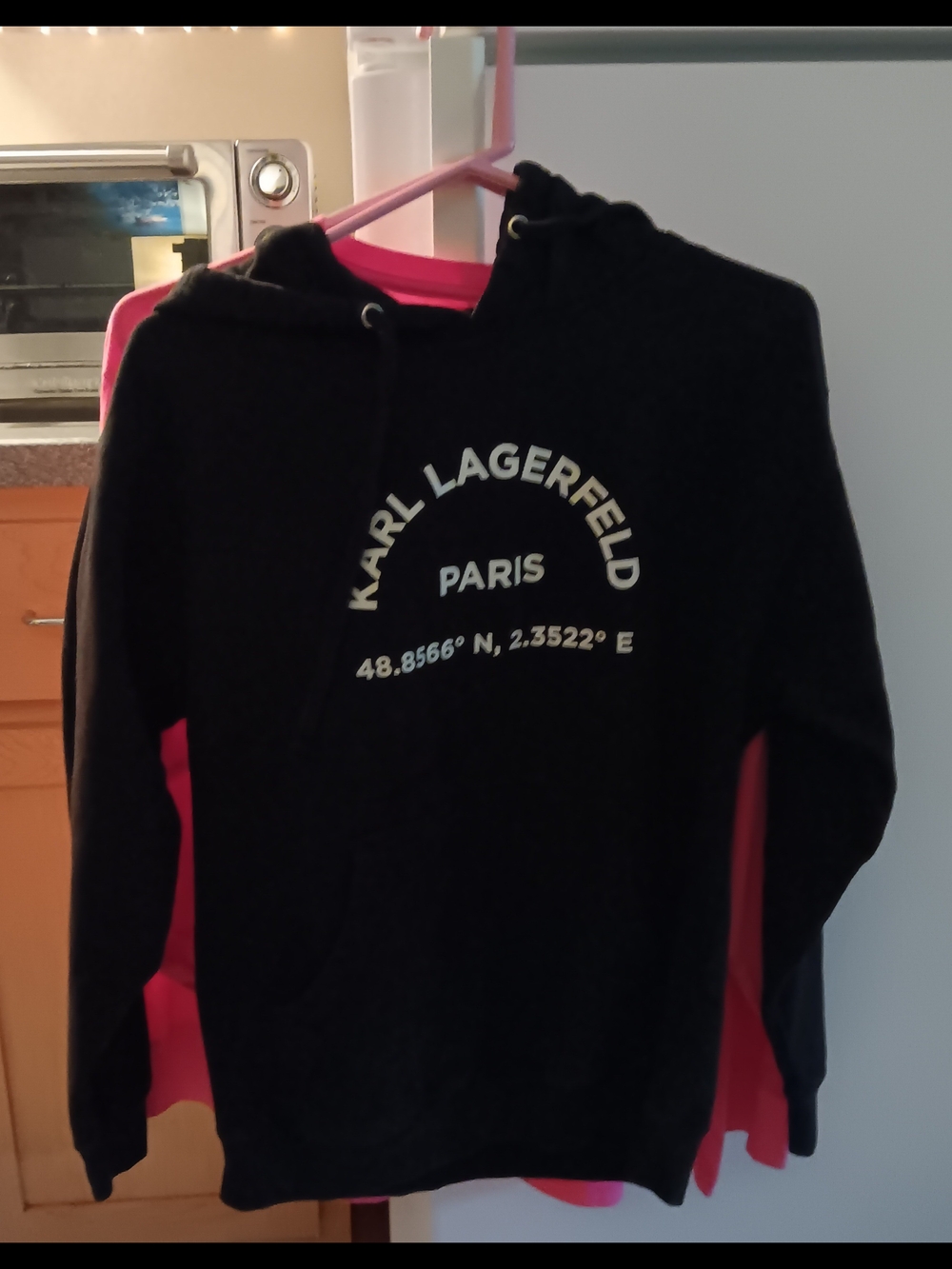 Karl Lagerfeld Black Hoodie